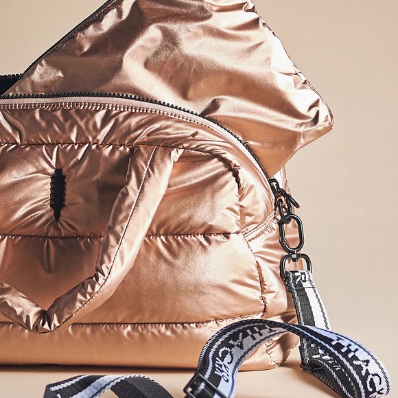 Thacker Quinn Nylon Duffle Bag Rose Gold - Picture 4 of 12